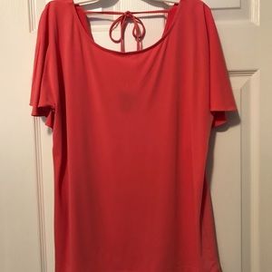 Ann Taylor Factory NWOT shirt with flutter sleeves